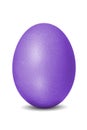 Purple easter egg