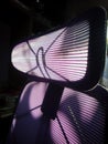 Purple ergonomic chair for gamers