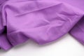 Purple fabric background Royalty Free Stock Photo