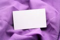 Purple fabric background Royalty Free Stock Photo