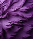 Purple feather texture. Abstract plumage background