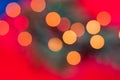 Purple Festive Christmas background. Elegant abstract background with bokeh defocused lights and stars Royalty Free Stock Photo
