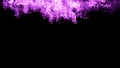 Purple Fire on isolated background. Perfect explosion effect for decoration and covering on black background. Concept burn flame Royalty Free Stock Photo