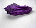 Purple flying fabric