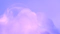 Purple fog against the sky. Smoke on a blue background. Magic clouds, a fairy tale. Slow motion. Intro, outro. Footage, the textur