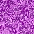 Purple Funky Pucci Seamless Repeat Pattern Royalty Free Stock Photo