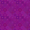 Purple geometric diagonal square tile mosaic pattern background - seamless design Royalty Free Stock Photo