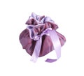 Purple gift bag Royalty Free Stock Photo