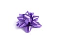 Purple gift Bow