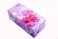 Purple gift box