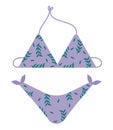 purple girl underwear