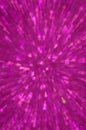 Purple glitter explosion lights abstract background Royalty Free Stock Photo