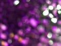 Purple glitter lights background. defocused Royalty Free Stock Photo