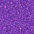 Purple glitter vector background. Violet seamless pattern for vedding invitation, sale banner. Sparkling sapphire