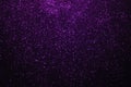 Purple Glittering Defocused Lights, Star - Space, Abstract Background stock photo