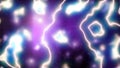 Purple glow plasma and star background