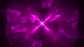 Purple glowing antimatter