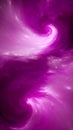 Purple glowing double spiral nebula in space smartphone template