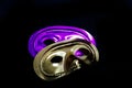 Purple And Gold Mardi Gras Masks
