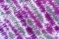 Purple and Gray Japanese Style Shibori Tie Dye Design Royalty Free Stock Photo