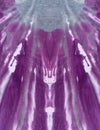 Purple Japanese Style Shibori Tie Dye Design Royalty Free Stock Photo