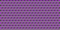 Purple Gray Seamless Cube Pattern Background. Isometric Blocks Texture. Geometric 3d Mosaic Backdrop Royalty Free Stock Photo