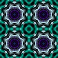 Purple, green and gray. Motion Graphics Pattern. Fractal Animation. Abstract Kaleidoscope Background.