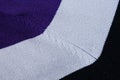 Purple, grey and black cloth