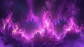 Purple grudge flame background