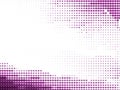 Purple Half-Tone Organic Background