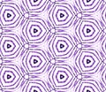 Purple handdrawn seamless pattern. Hand drawn wate