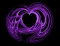 Purple Heart Royalty Free Stock Photo