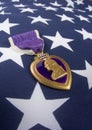 Purple Heart (memorial day series) Royalty Free Stock Photo