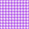 Purple hounds tooth