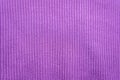 Purple knit fabric texture vertical lines background