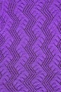Purple knitted openwork
