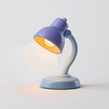 Purple Lamp Royalty Free Stock Photo