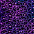 Purple leopard pattern - vector