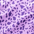 Purple Leopard Print Pattern: Organic, Fluid, Soft Pastel Design