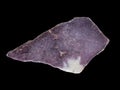 Purple lepidolite mica - lithium ore mineral Royalty Free Stock Photo