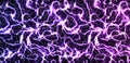 Purple Lightning vector texture. Thunder bolt and volkano sky thunderstorm blast, lightning cracks textured Royalty Free Stock Photo