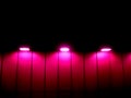 Purple lights Royalty Free Stock Photo