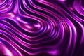 Purple liquid molten metal abstract wavy background with light reflects