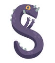 purple little dragon mythology