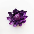 Bold And Colorful: The Purple Lotus Flower In Janine Antoni\'s Style