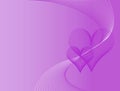 Purple love background