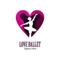 Purple ballet logo