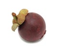 Purple Mangosteen, isolated