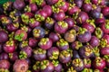 The purple mangosteen, known simply as mangosteen