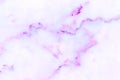 Purple marble patterned texture background, Detailed genuine marble from nature.